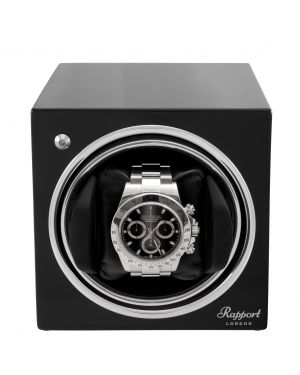 Watch winder EvoCube from Rapport for 1 Watch black