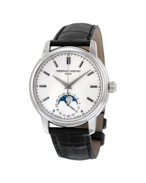 Frederique Constant Classics Moonphase silvered Dial