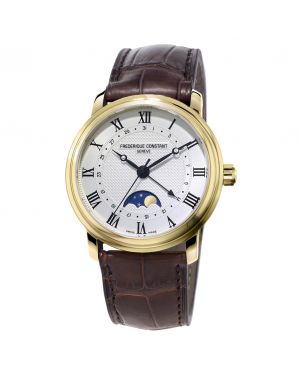 Frederique Constant Classics Auto Moonphase gold plated