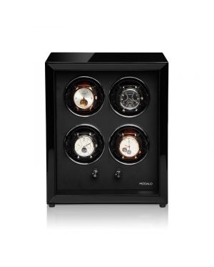 Watch Winder Protec in Black for 4 Watches
