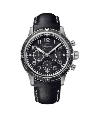 Men's Watch Breguet Type XXI 3810 titanium and leather
