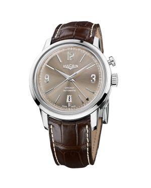 Vulcain 50s Presidents’ Watch Brown Leather
