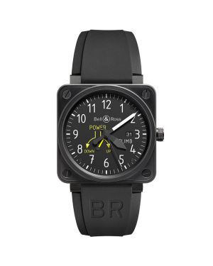 Bell & Ross BR 01 CLIMB Steel with black PVD coating