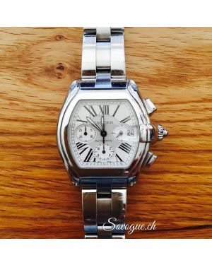Pre-owned Cartier Roadster Chrono XL