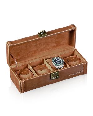Watch box Designhütte Camel | 4 Watches