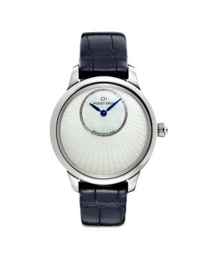 Jaquet Droz Petit Heure Minute Mother-Of-Pearl Weissgold