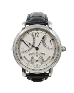 Pre-owned Maurice Lacroix Masterpiece Calendrier Retrograde