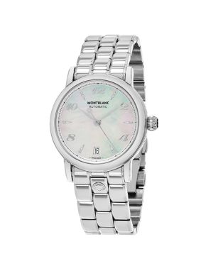 MontBlanc Star Mother of Pearl dial Ladies Watch