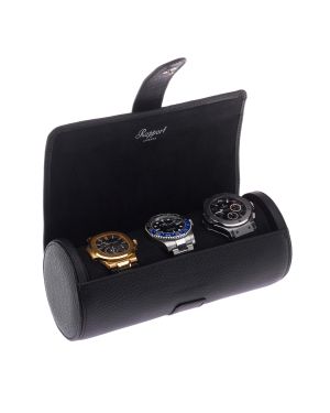 Rapport Berkeley Watch Roll for 3 pieces Black