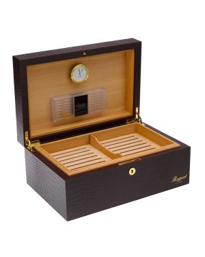 Rapport Cigar Humidor Large Brown